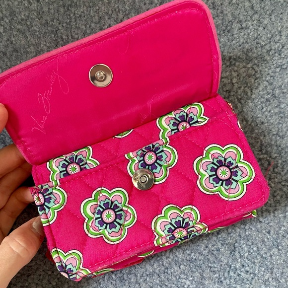 Pink Vera Bradley Wristlet - Picture 5 of 5